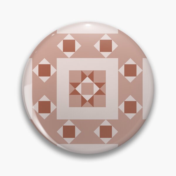 Item preview, Geometric Pattern: Kendal: Umber designed and sold by Red Wolf.
