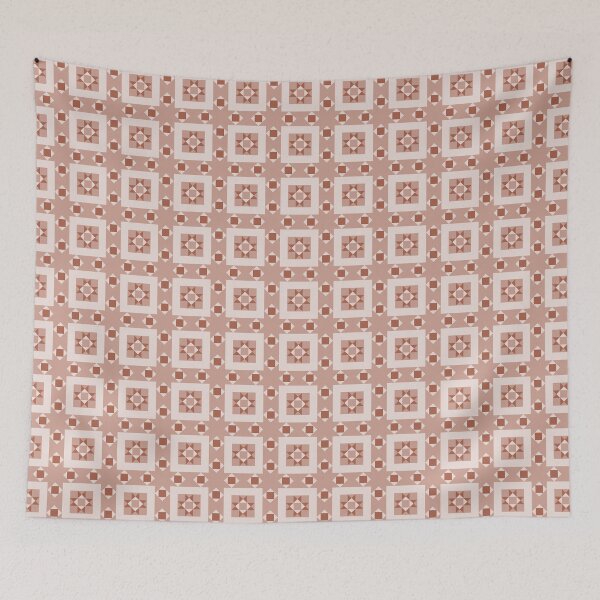 Item preview, Geometric Pattern: Kendal: Umber designed and sold by Red Wolf.