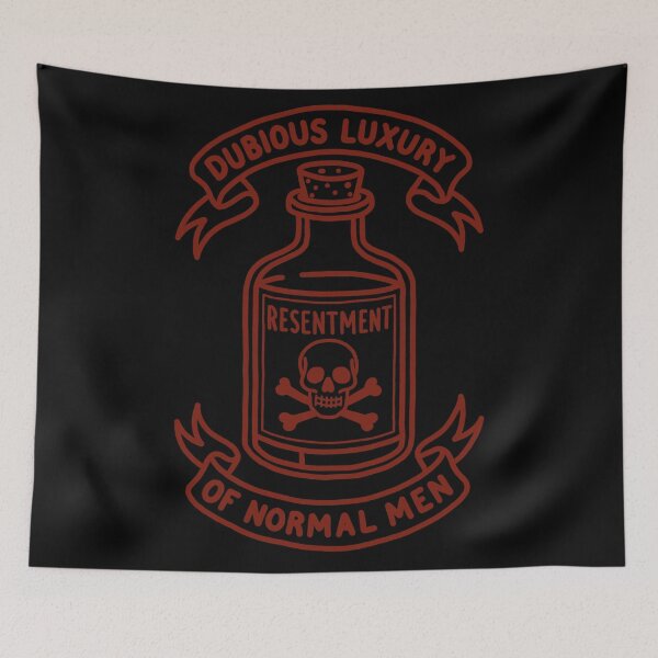Item preview, Dubious Luxury of Normal Men (Red) designed and sold by veampleo.