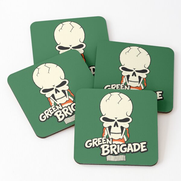 Item preview, Green Brigade Skull Celtic Glasgow  designed and sold by Zerhof.