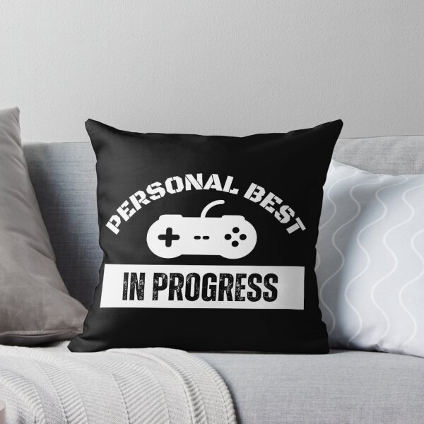 Item preview, Personal Best in Progress – Retro Controller Arcade Style designed and sold by PHRASEandSTYLE.