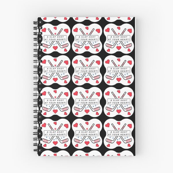 Item preview, SLAP SHOT HEART VALENTINE designed and sold by fetch-it-studio.