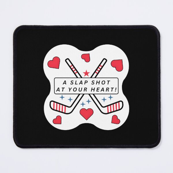 Item preview, SLAP SHOT HEART VALENTINE designed and sold by fetch-it-studio.