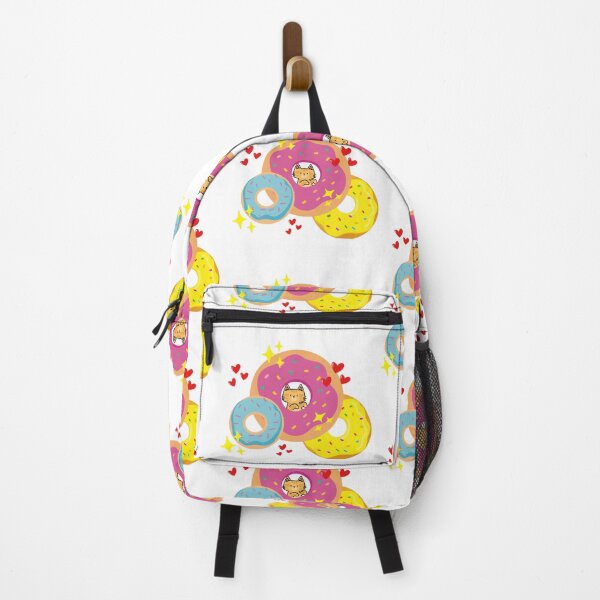 Item preview, Cute Cat Donuts Stars Hearts Stickers Prints Fruit Wall Art Magnet Posters Home Coffee Cup Decoration TShirt Stationary Notebook Magnet Hat Kitchen Work School Office Redbubble Shop designed and sold by Saritas Boutique Shop.