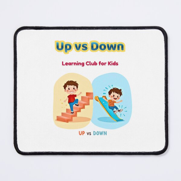 Item preview, Up vs Down Opposites – Cute Preschool Learning Illustration designed and sold by AME Kids Designs.