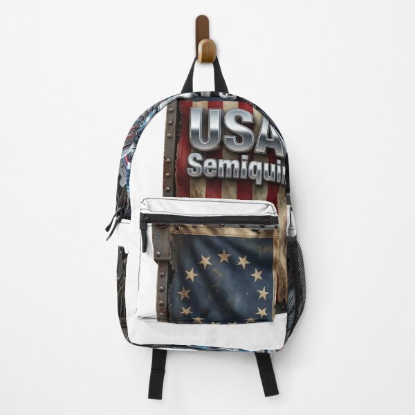Item preview, Split Flag 1776-2026 Eagle Chrome Tee designed and sold by JaaCreativeShop.