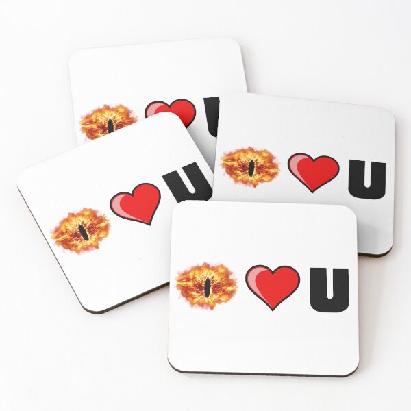 Item preview, I Heart You - Fire Eye Design Black designed and sold by Artsy Sharky.