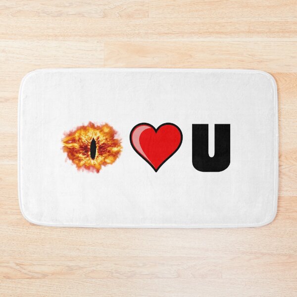 Item preview, I Heart You - Fire Eye Design Black designed and sold by Artsy Sharky.