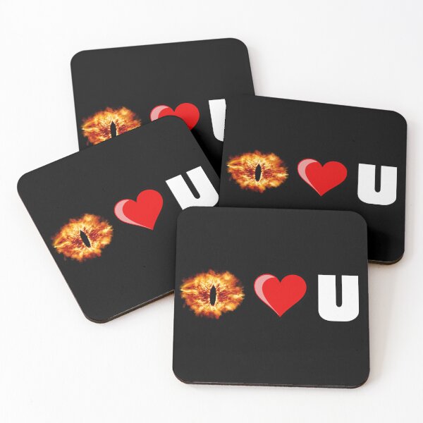 Item preview, I Heart You - Fire Eye Design White designed and sold by Artsy Sharky.