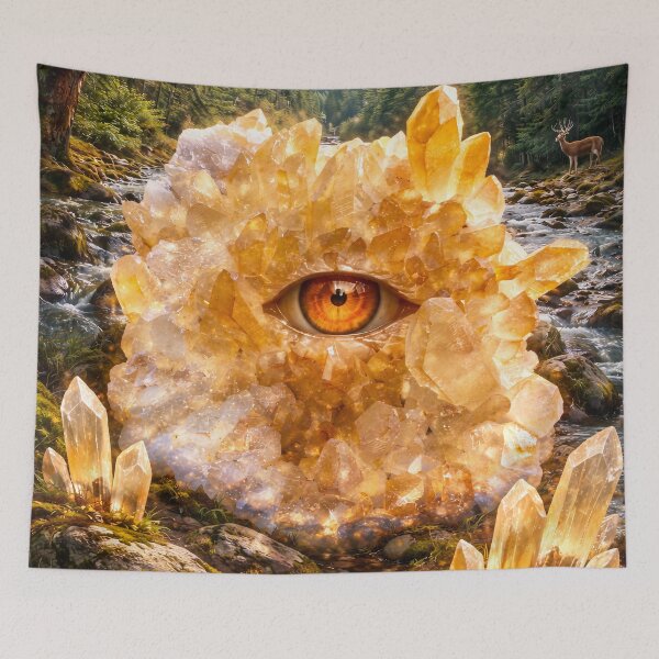 Item preview, Glowing Crystal and Mystical Amber Eye  designed and sold by Marielle Valenzuela.