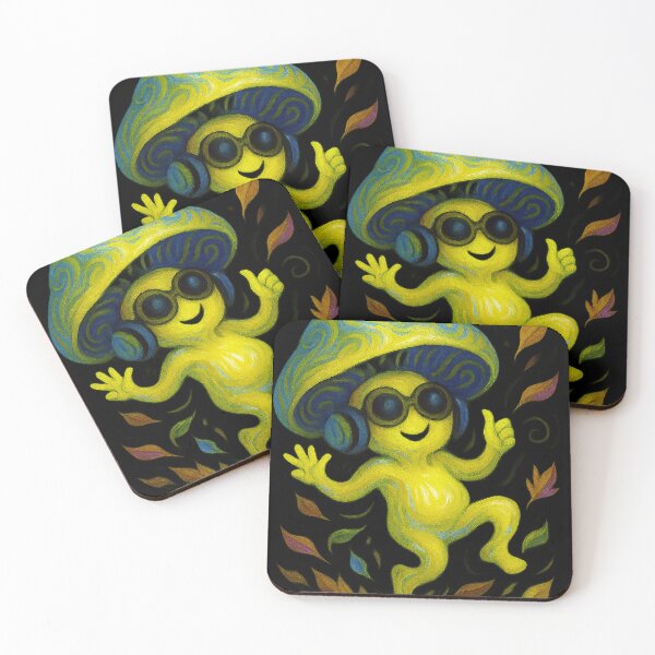 Item preview, Cool Mushroom Autumn Vibes DJ designed and sold by Pekilot.