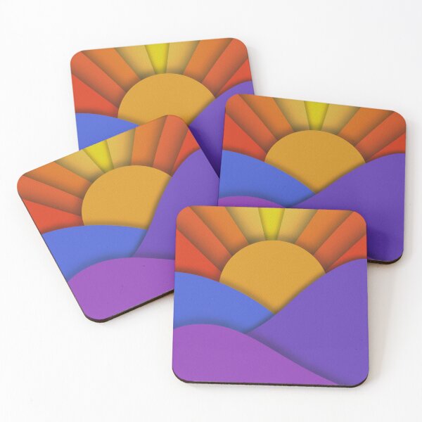 Item preview, Sunrise Over The Rolling Hills Pattern designed and sold by steladecastro.