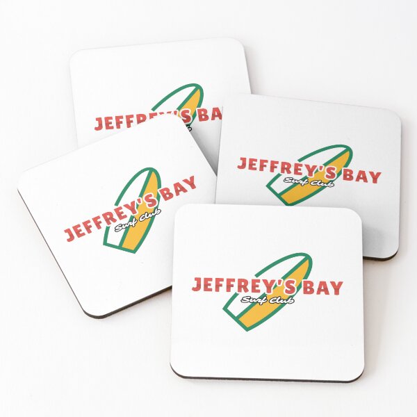 Item preview, Retro Surf Club Jeffrey's Bay South Africa Graphic designed and sold by Bold & Brewed.
