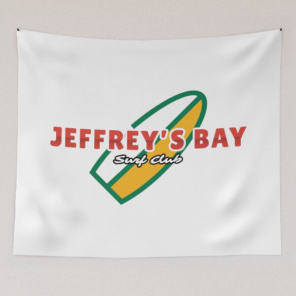Item preview, Retro Surf Club Jeffrey's Bay South Africa Graphic designed and sold by Bold & Brewed.