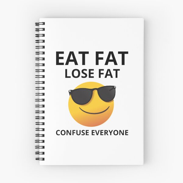 Item preview, Eat Fat. Lose Fat. Confuse Everyone. Funny Gifts for People on a Ketogenic and Carnivore Diet designed and sold by MOKRONOS.
