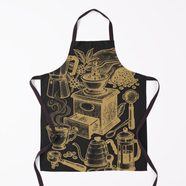 Item preview, Golden Coffee Culture - Vintage Luxury Engraving designed and sold by DigitalGlade.
