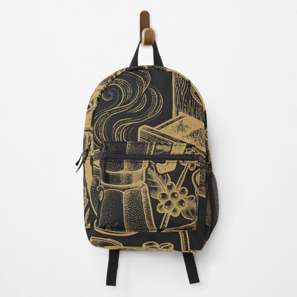 Item preview, Golden Coffee Culture - Vintage Luxury Engraving designed and sold by DigitalGlade.