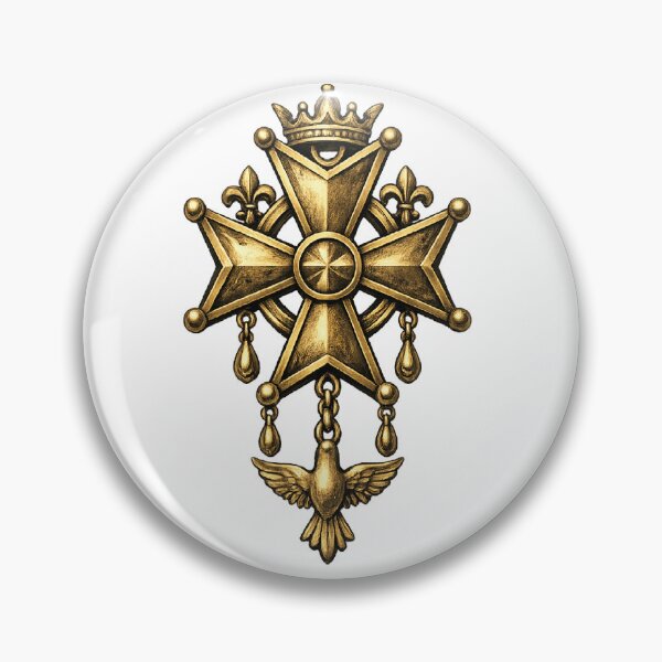 Item preview, Hugenot Calvin Golden Cross designed and sold by PablitoErgoSum.