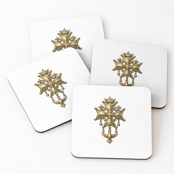 Item preview, Hugenot Calvin Golden Cross designed and sold by PablitoErgoSum.