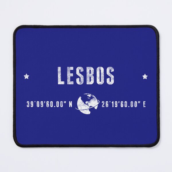 Item preview, Lesbos Greece Coordinates Globe Travel designed and sold by capricedefille.