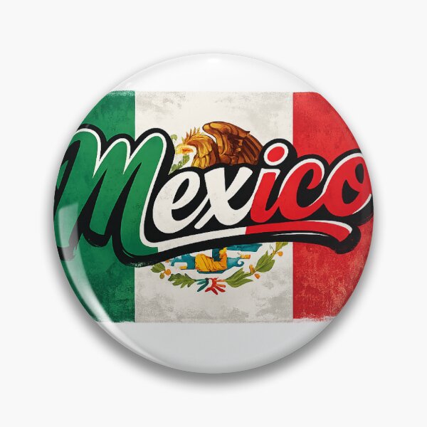 Item preview, Mexico Vintage Flag Design – Mexican Pride Retro Typography Art designed and sold by GarnerSupplyCo.