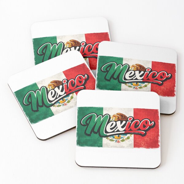 Item preview, Mexico Vintage Flag Design – Mexican Pride Retro Typography Art designed and sold by GarnerSupplyCo.