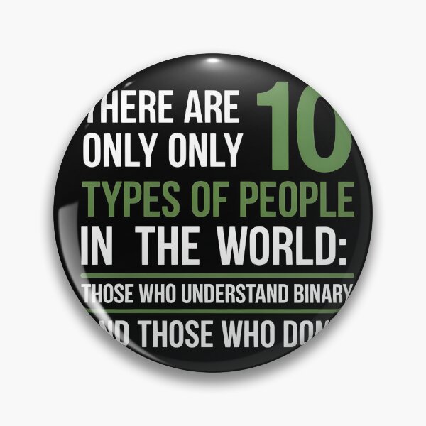 Item preview, There Are 10 Types of People Binary Code designed and sold by StackOverfit.