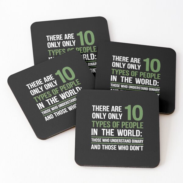 Item preview, There Are 10 Types of People Binary Code designed and sold by StackOverfit.