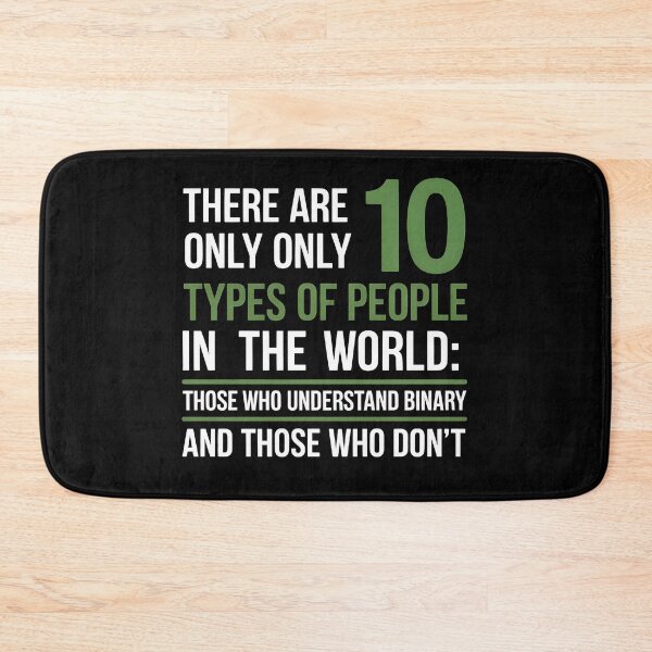 Item preview, There Are 10 Types of People Binary Code designed and sold by StackOverfit.