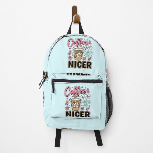 Item preview, Coffee Makes Me Nicer Cute designed and sold by MJO80.