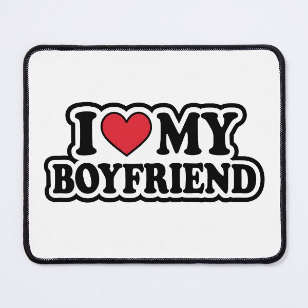 Item preview, "I Love My Boyfriend" with Red Heart designed and sold by Andruzito.