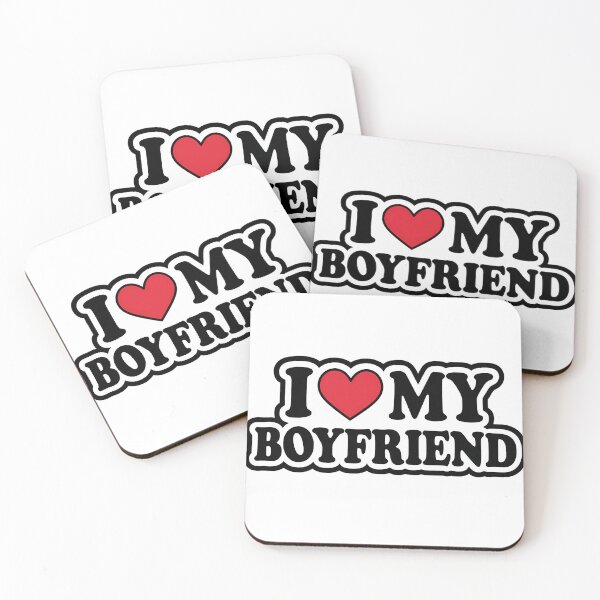 Item preview, "I Love My Boyfriend" with Red Heart designed and sold by Andruzito.
