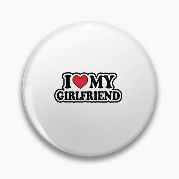 Item preview, "I Love My Girlfriend" with Red Heart designed and sold by Andruzito.