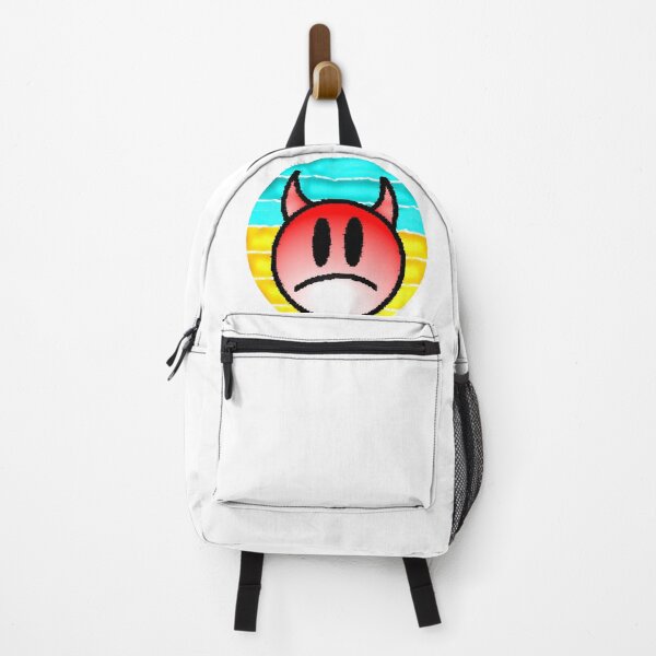 Item preview, Emoji red devil sad cartoon style emotional attitude designed and sold by AstronautMerch.