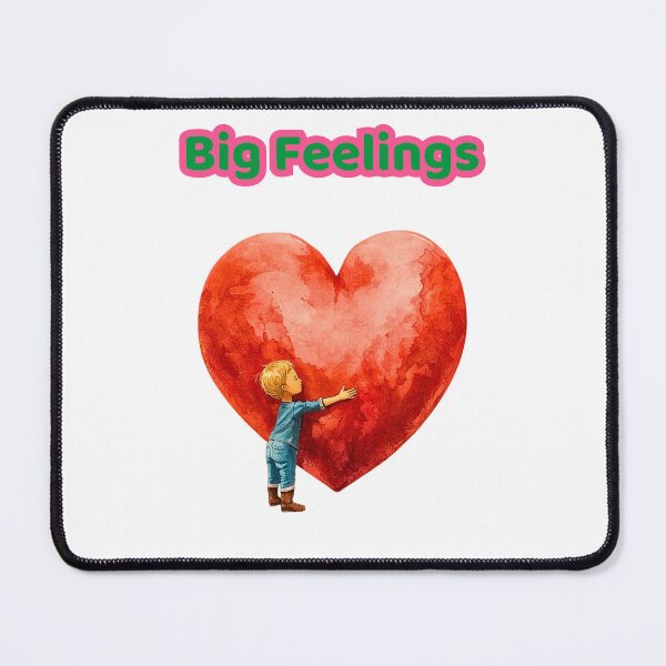 Item preview, So Much Love – Big Feelings Illustration | Little Kids Big Emotions designed and sold by AME Kids Designs.