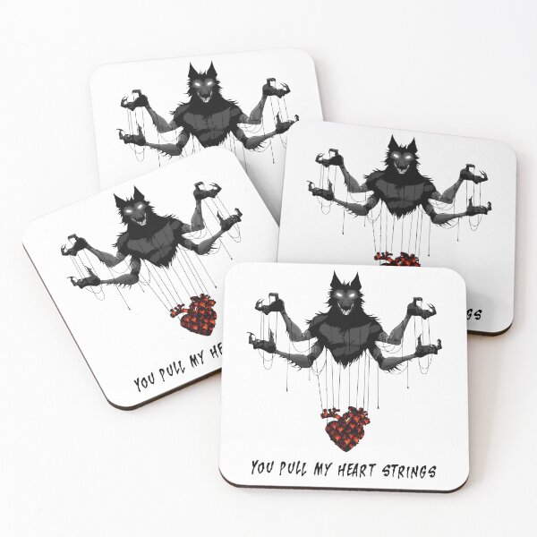 Item preview, You Pull My Heart Strings - Burning Hearts designed and sold by Artsy Sharky.