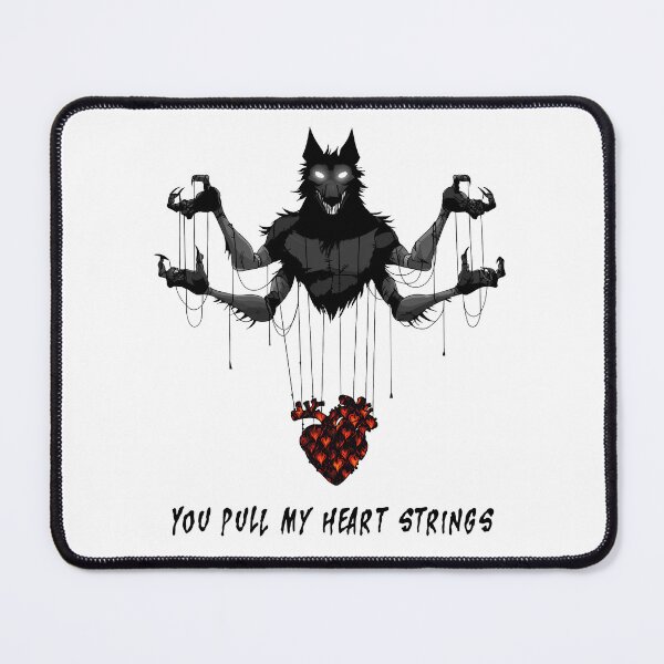 Item preview, You Pull My Heart Strings - Burning Hearts designed and sold by Artsy Sharky.