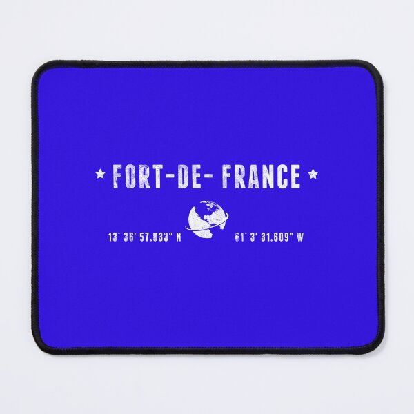Item preview, Fort-de-France Geographic Coordinates Design designed and sold by capricedefille.
