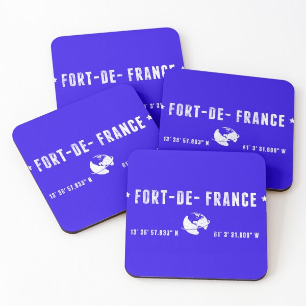 Item preview, Fort-de-France Geographic Coordinates Design designed and sold by capricedefille.