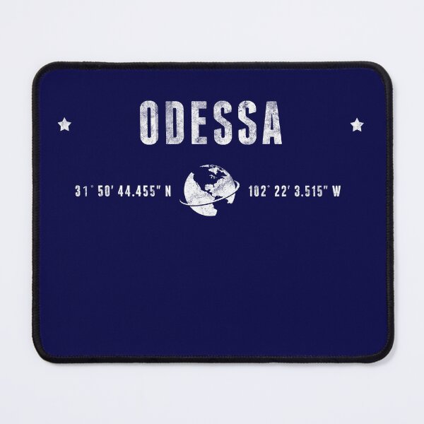 Item preview, Odessa Geographic Coordinates Design designed and sold by capricedefille.
