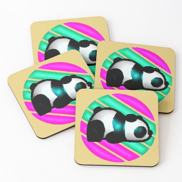Item preview, Tired panda bear funny style cute illustration designed and sold by AstronautMerch.