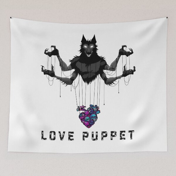 Item preview, You Pull My Heart Strings - Purple Teal Skulls designed and sold by Artsy Sharky.