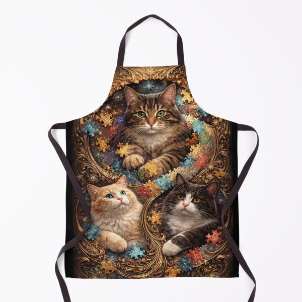 Item preview, Puzzle Magic Cat T-shirt designed and sold by tSpins.