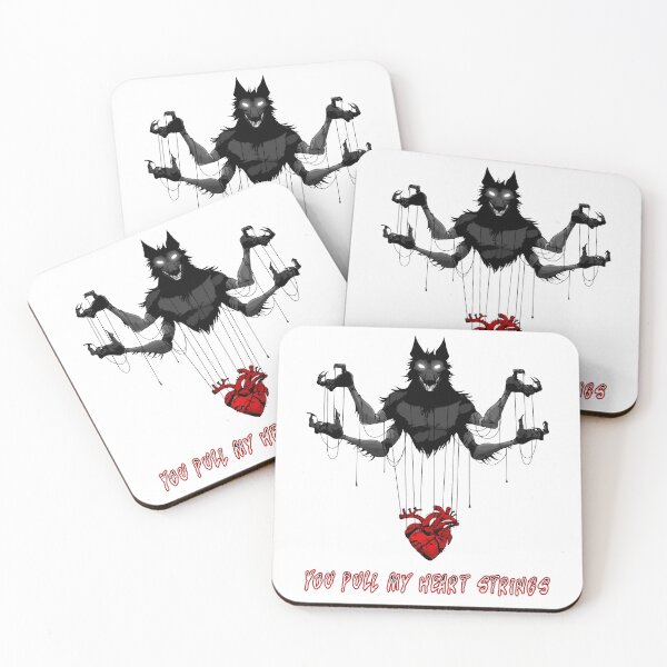 Item preview, You Pull My Heart Strings - Vibrant Red designed and sold by Artsy Sharky.