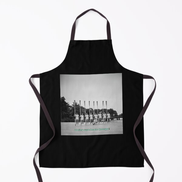 Item preview, Rowing Sure Beats Therapy Vintage Rowing Art designed and sold by Michael van der Hoorn.