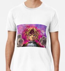 Camiseta premium para hombre NANATSU NO TAIZAI MELIODAS BAN KING