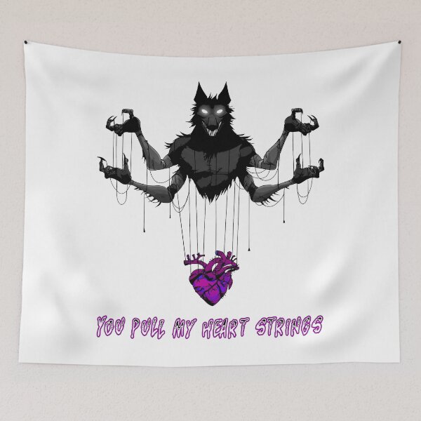 Item preview, You Pull My Heart Strings - Vibrant Violet designed and sold by Artsy Sharky.