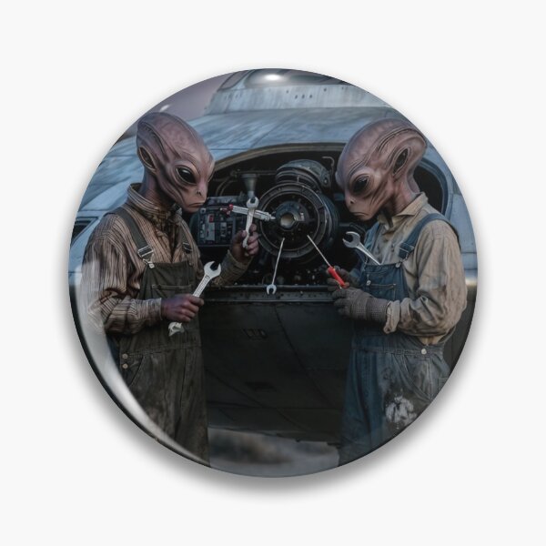 Item preview, ALIEN SHIP MECHANICS designed and sold by area52col.
