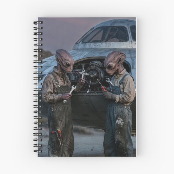 Item preview, ALIEN SHIP MECHANICS designed and sold by area52col.