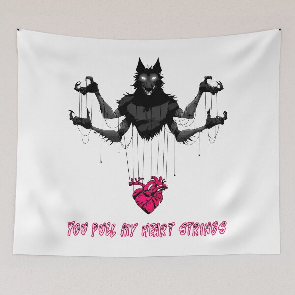 Item preview, You Pull My Heart Strings - Bubble Gum designed and sold by Artsy Sharky.